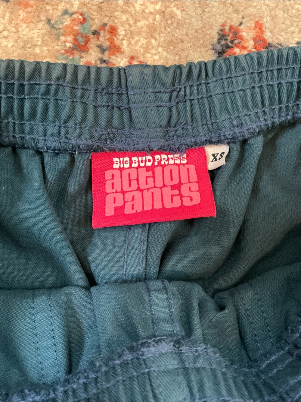 Big Bud Press Action Pants in Lagoon - Picture 6 of 7